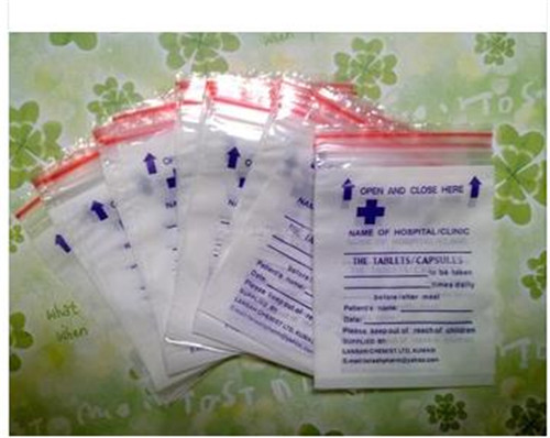 Wholesale Medicine Envelope Pharmacy Packaging Zipper Bag Hospital  dispensing resealable bags From m.