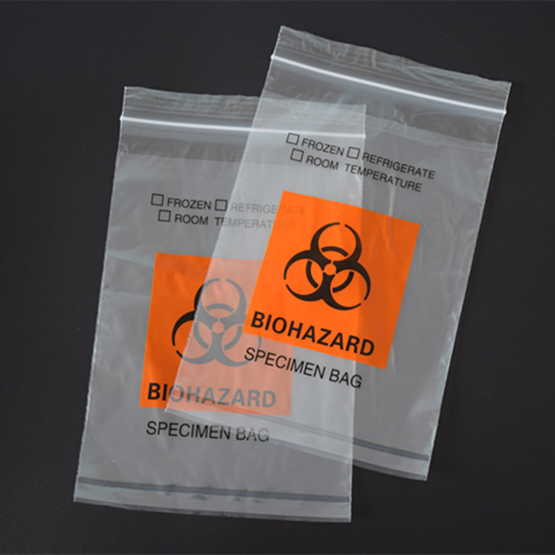 Medical specimen bag collection bag biohazard transport bag E - QINGDAO ...