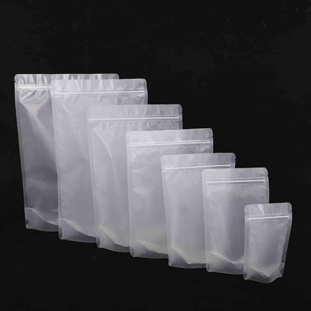 Clear Custom Zip Lock Bag Stand Up Pouch with Zipper N - QINGDAO BEAUFY ...