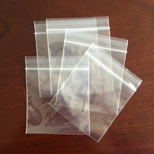 mini plastic zipper bags